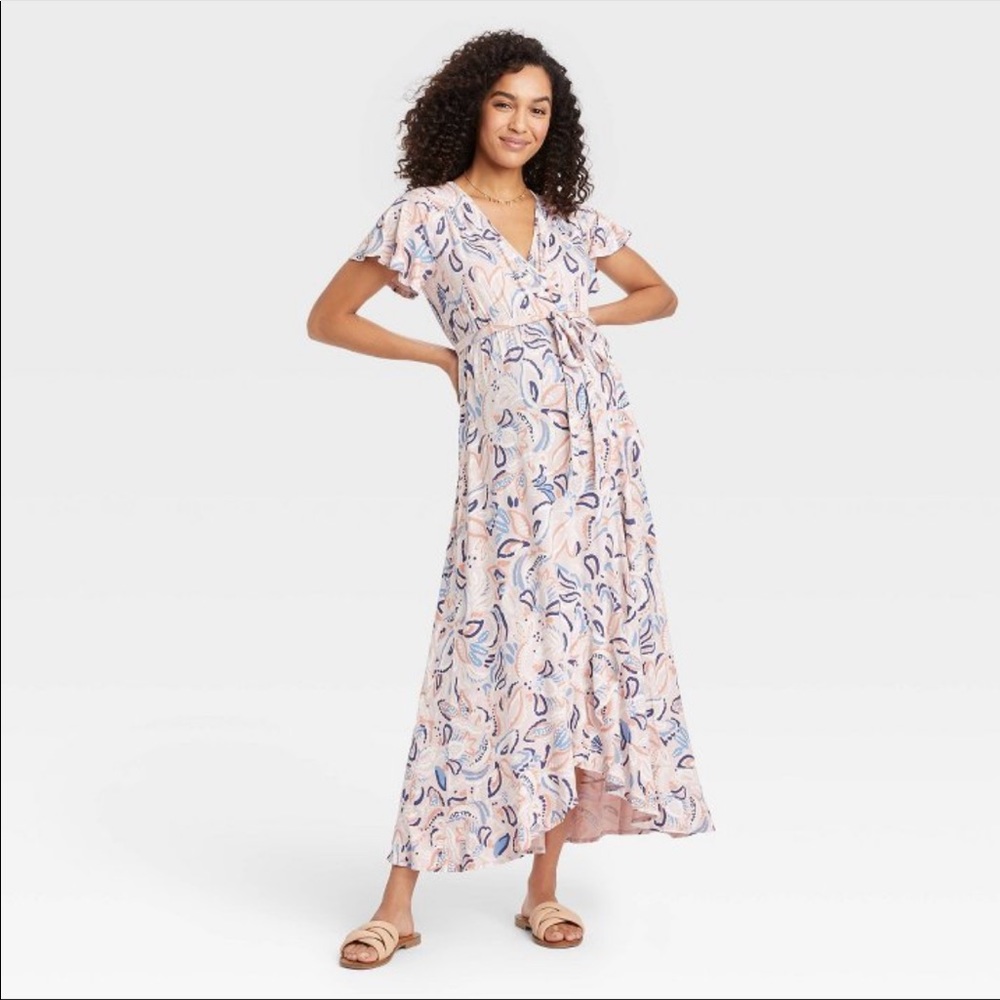 Ingrid & Isabel maternity maxi dress - XL